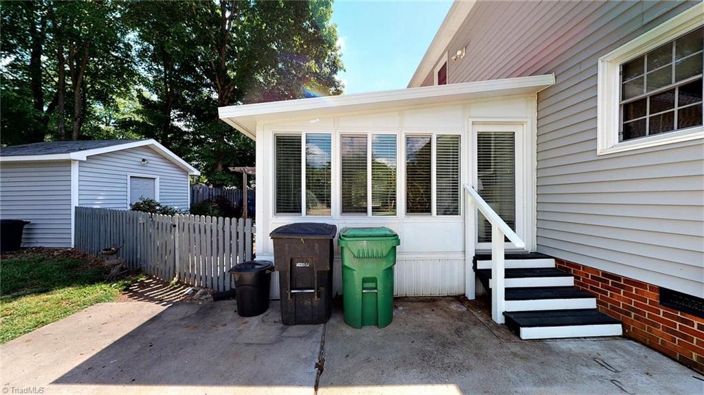 507 Nova Avenue High Point, NC 27265 - Photo 25 of 28 Side entrance, storage building in back