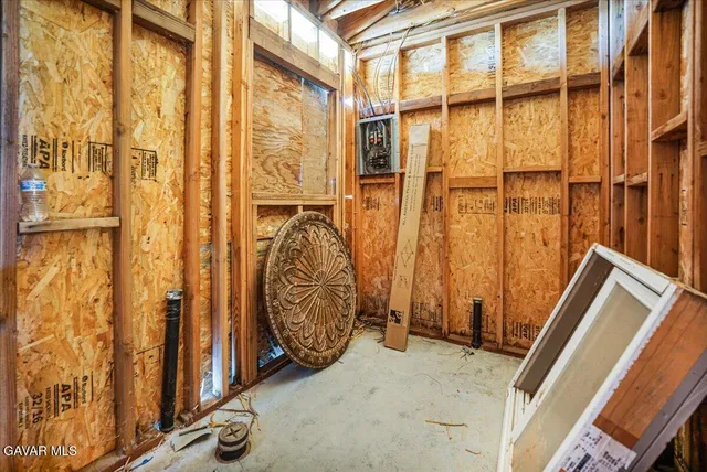 kids bedroom with large window