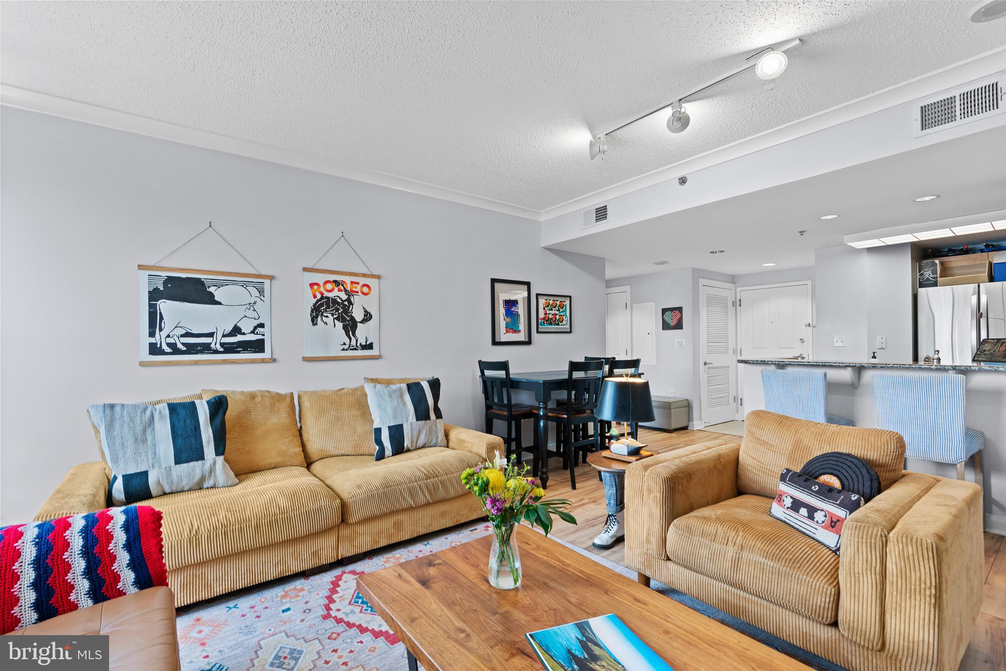 777 7th Street Northwest, Unit 1014 Washington, DC 20001 - Photo 3 of 33 Spacious living room