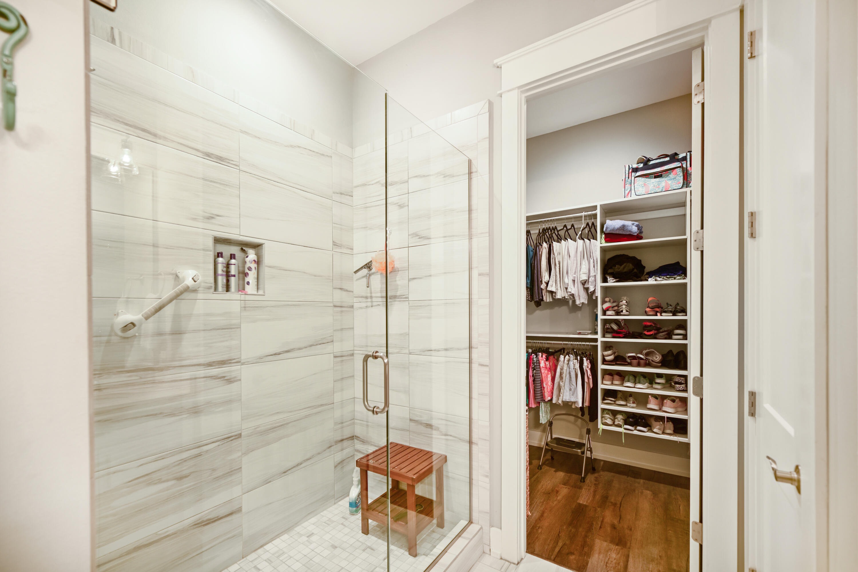 31 West Willow Mist Road Inlet Beach, FL 32461 - Photo 14 of 43 a bathroom with a shower