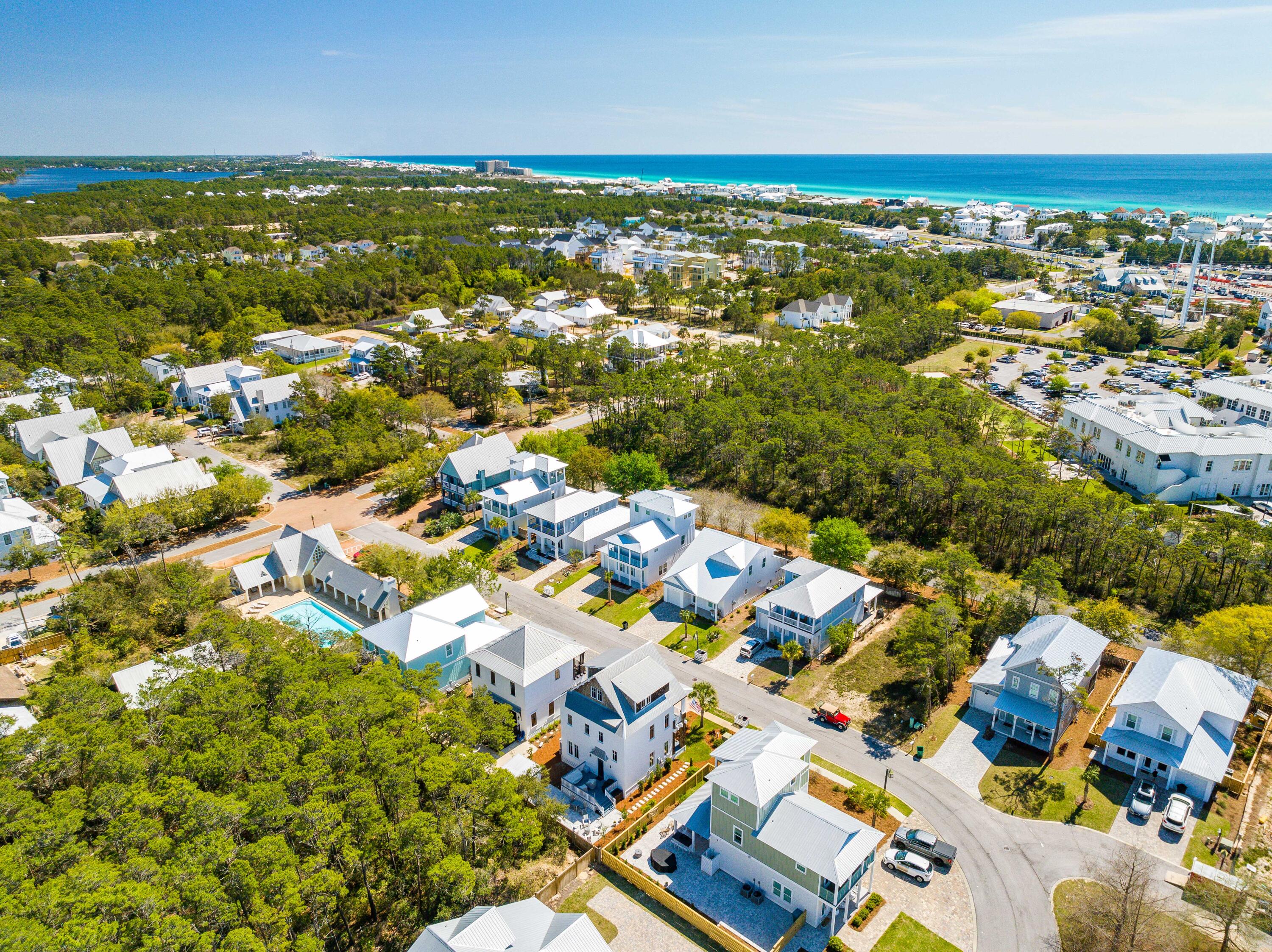 31 West Willow Mist Road Inlet Beach, FL 32461 - Photo 32 of 43 view of city and ocean