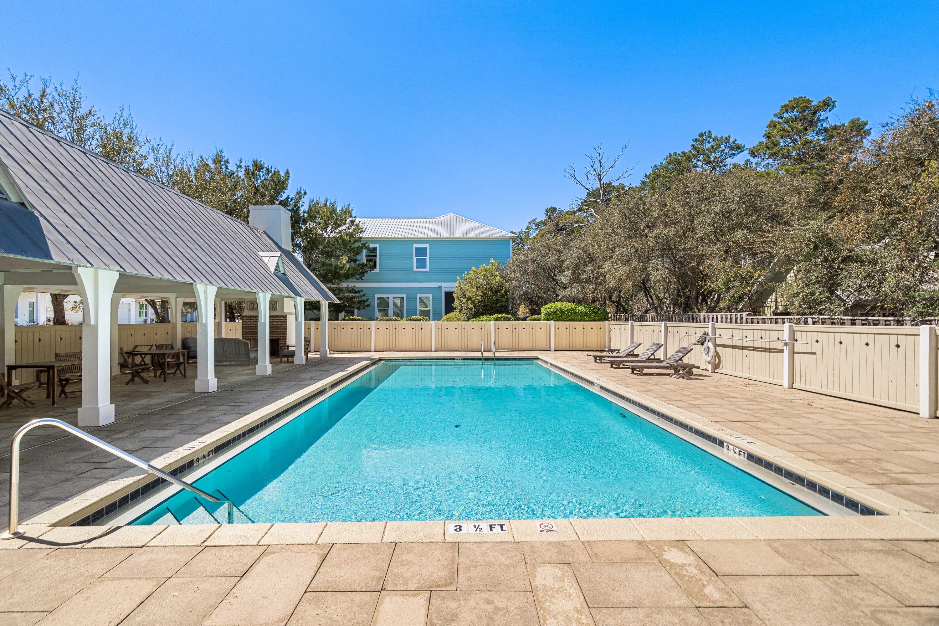 31 West Willow Mist Road Inlet Beach, FL 32461 - Photo 39 of 43 a view of a house with swimming pool