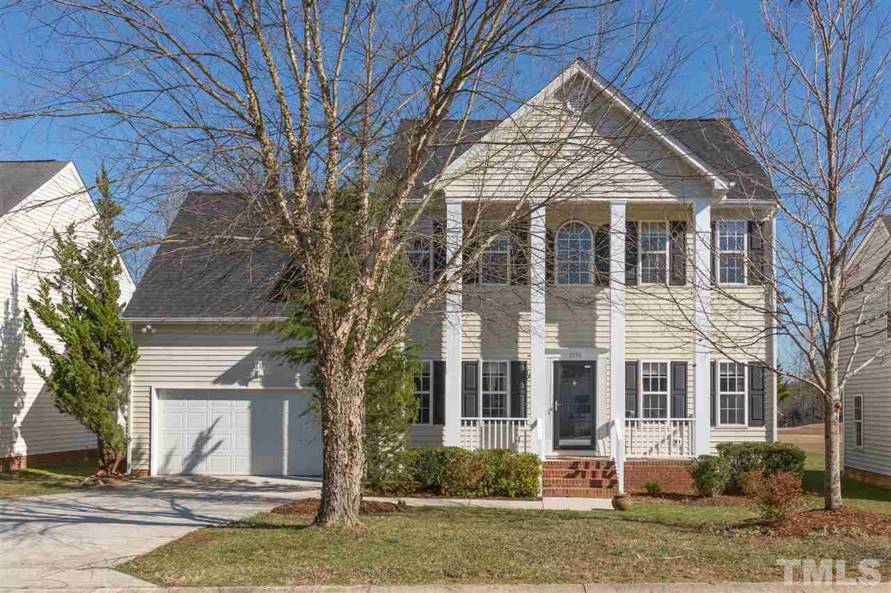 2116 Haig Point Way Raleigh, NC 27604 - Photo 1 of 25 Welcome to this amazing 4 Bedroom home nestled on a golf course lot. Enjoy relaxing on your front porch during the warm Spring months.