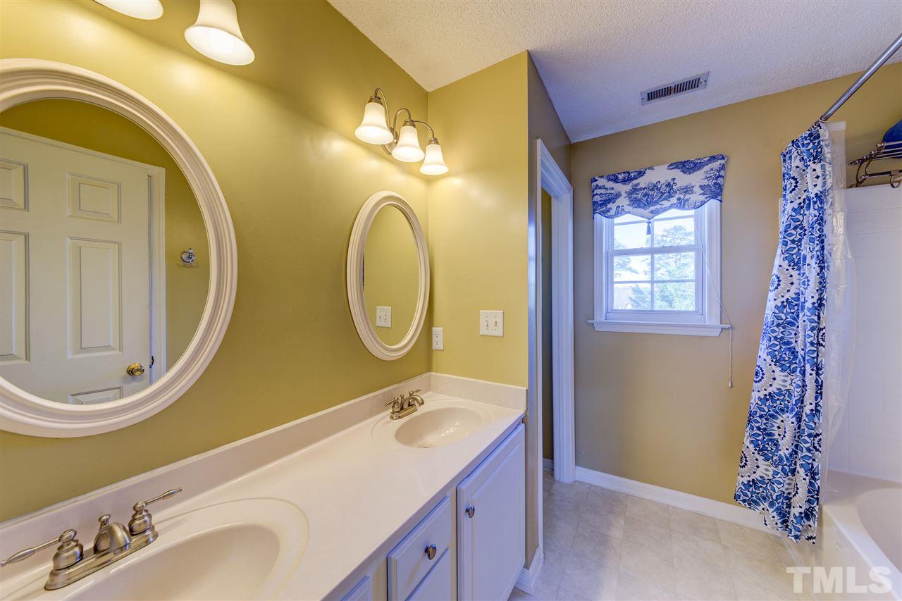 2116 Haig Point Way Raleigh, NC 27604 - Photo 11 of 25 Prepare for the day ahead in your master bathroom. Dual vanities make mornings a breeze.