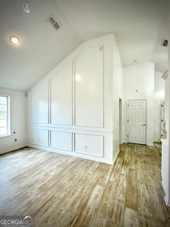 a view of empty room