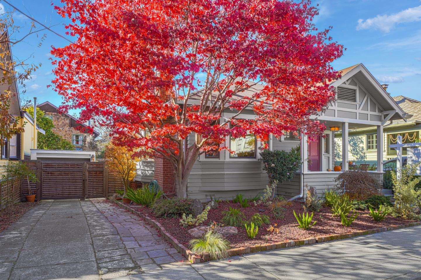 2944 Pine Avenue Berkeley, CA 94705 - Photo 2 of 3 a front view of a house with a garden