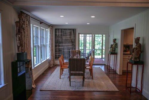 5 Yellow Brick Road Truro, MA 02666 - Photo 6 of 20 a dining room with furniture window and wooden floor