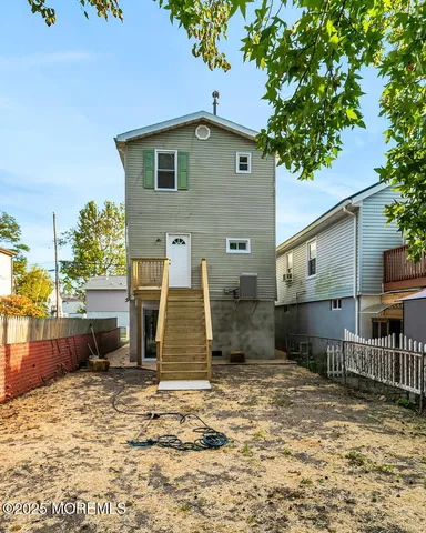 a backyard of a house