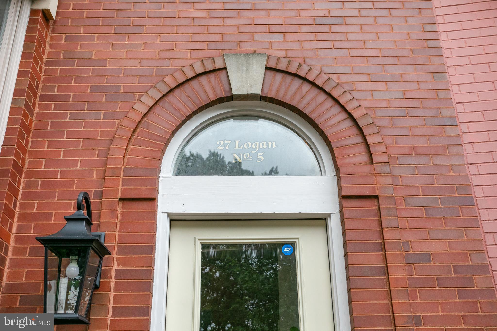 27 Logan Circle Northwest, Unit 5 Washington, DC 20005 - Photo 3 of 35 Facade Doorway
