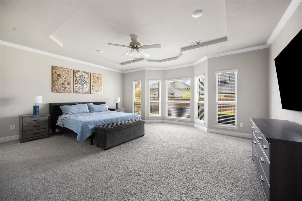 1544 Devotion Row Wylie, TX 75098 - Photo 12 of 34 main bedroom with bay windows