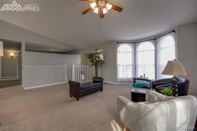 6150 Rabbit Ears Court Colorado Springs, CO 80919 - Photo 5 of 31 a living room with furniture and a large window