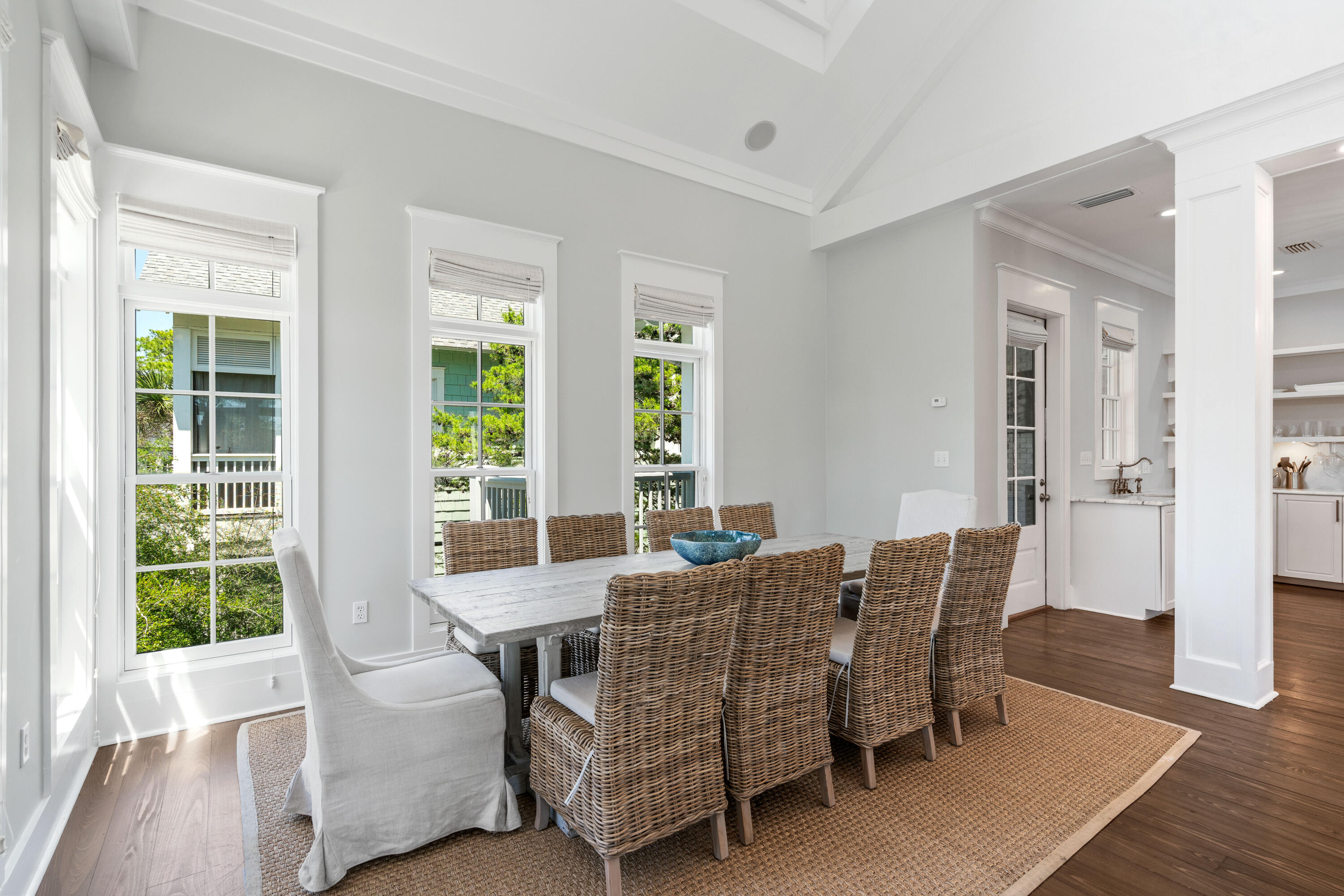 148 Coopersmith Lane Inlet Beach, FL 32461 - Photo 36 of 82 a dining room with furniture and wooden floor