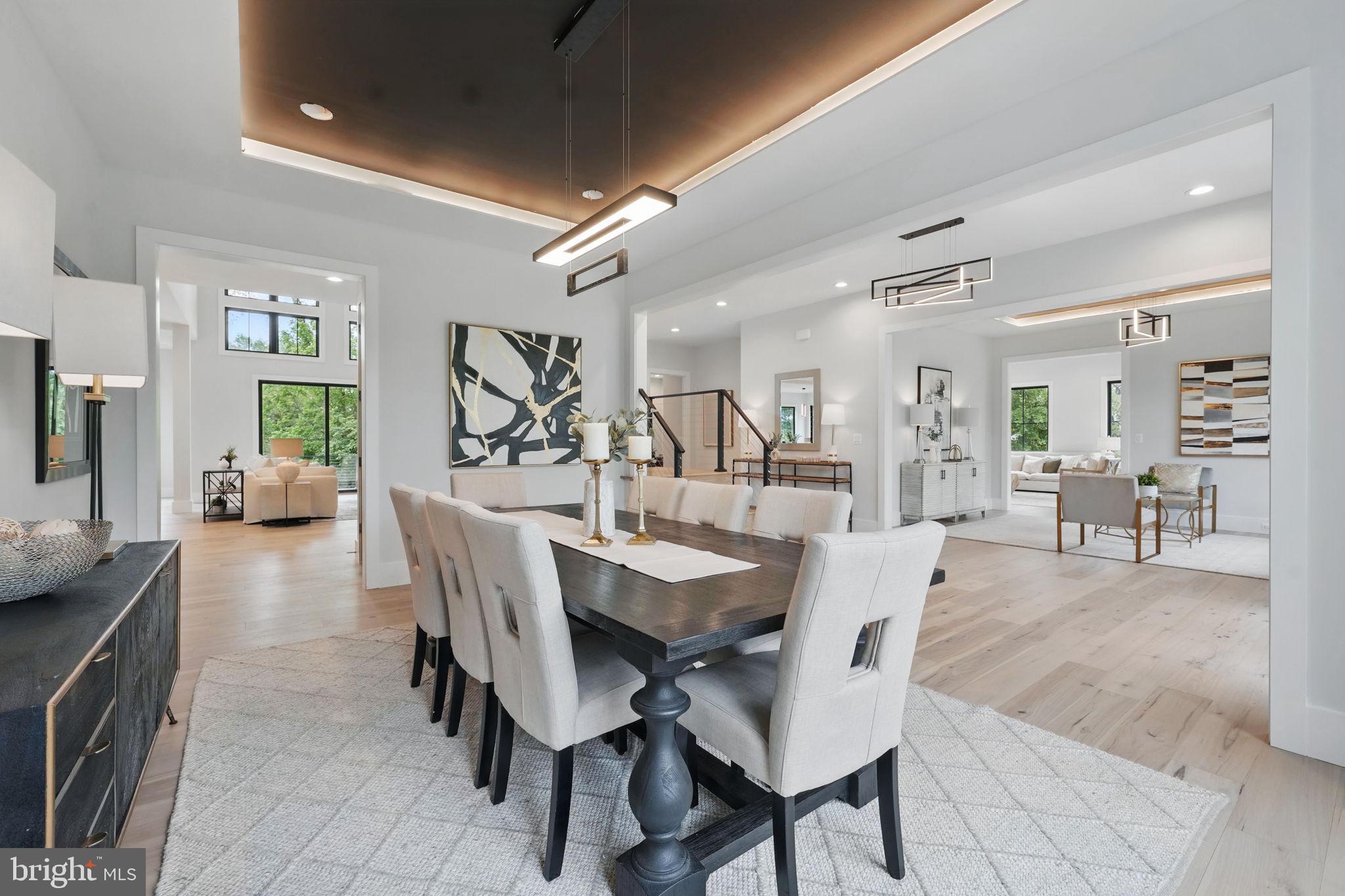 1617 Woodmoor Lane McLean, VA 22101 - Photo 27 of 71 Curated Formal Dining Environment