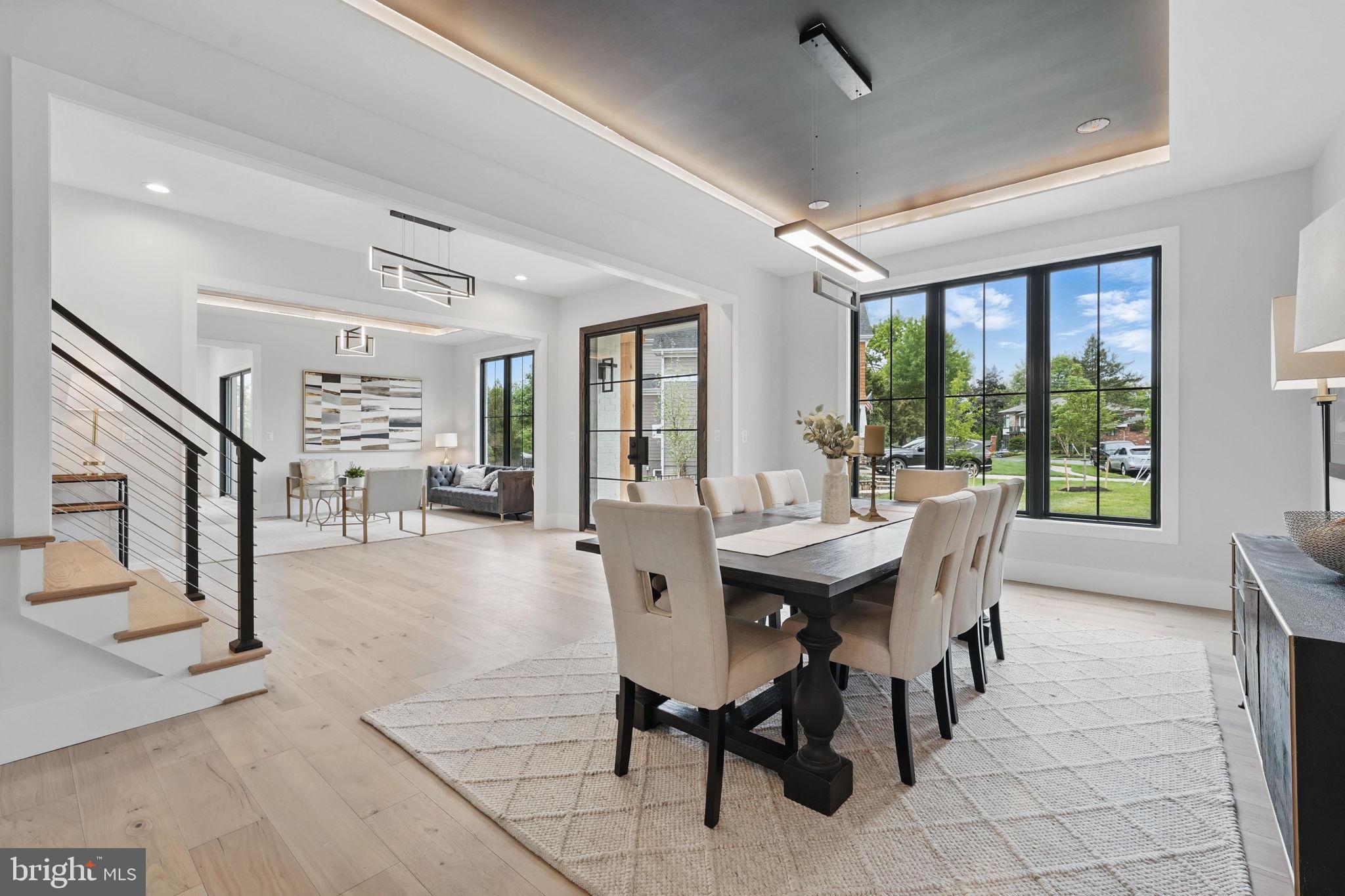 1617 Woodmoor Lane McLean, VA 22101 - Photo 28 of 71 Curated Formal Dining Environment