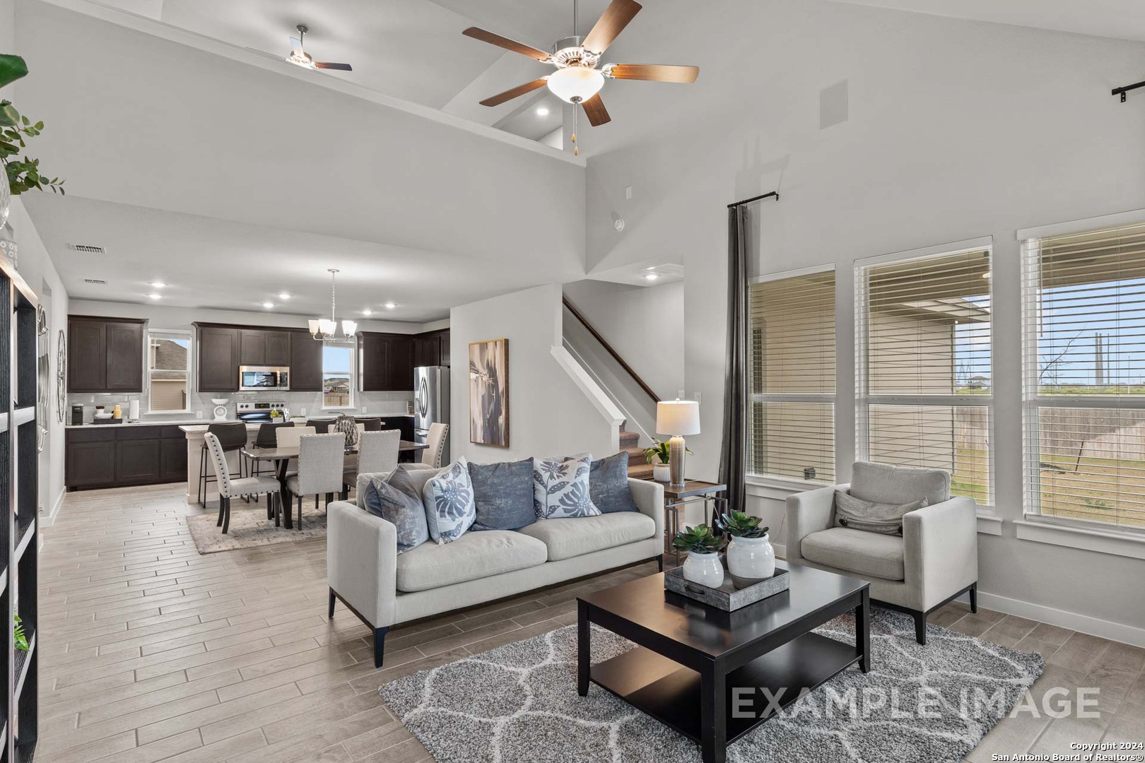 401 Tims Way Seguin, TX 78155 - Photo 15 of 50 a living room with furniture and a large window
