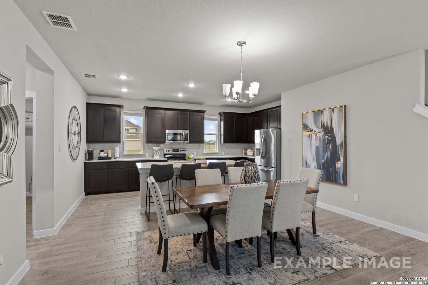 401 Tims Way Seguin, TX 78155 - Photo 20 of 50 a view of a dining room with furniture