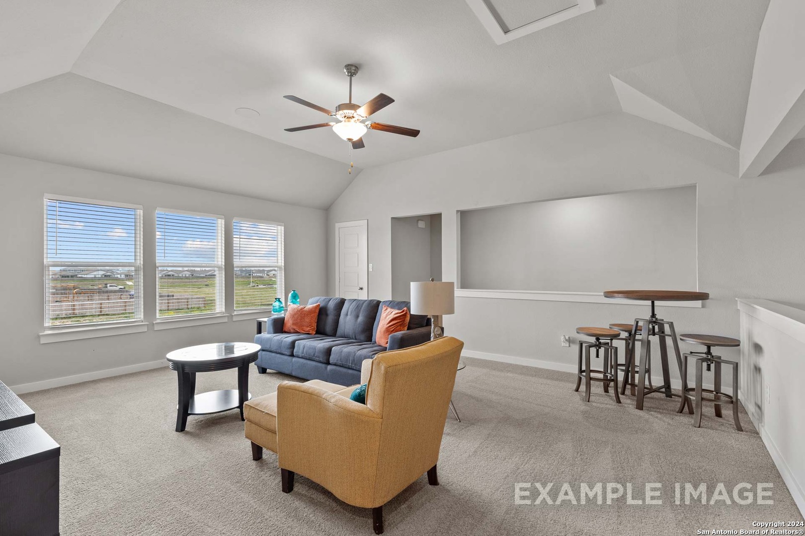 401 Tims Way Seguin, TX 78155 - Photo 42 of 50 a living room with furniture and a large window