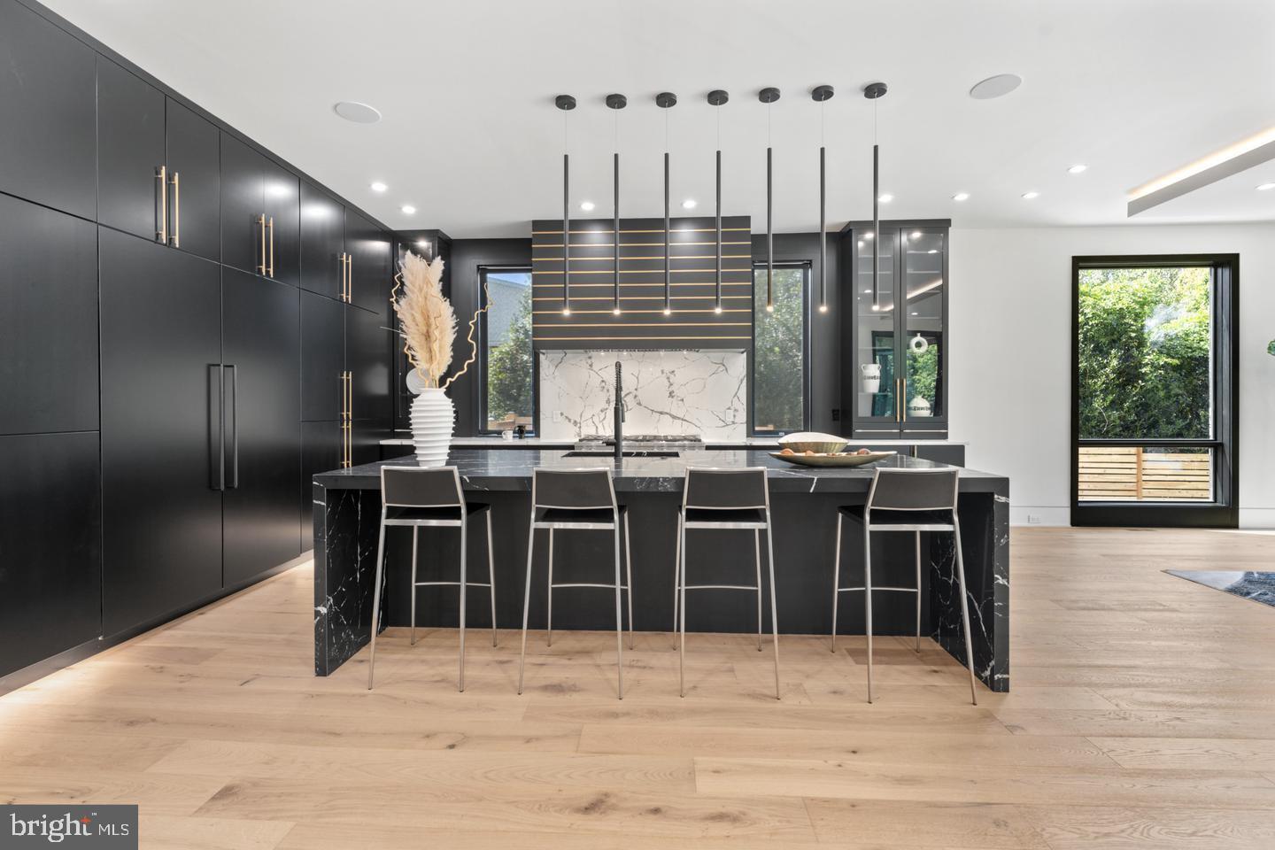 1138 Basil Road McLean, VA 22101 - Photo 3 of 24 Sleek modern kitchen with elegant finishes.