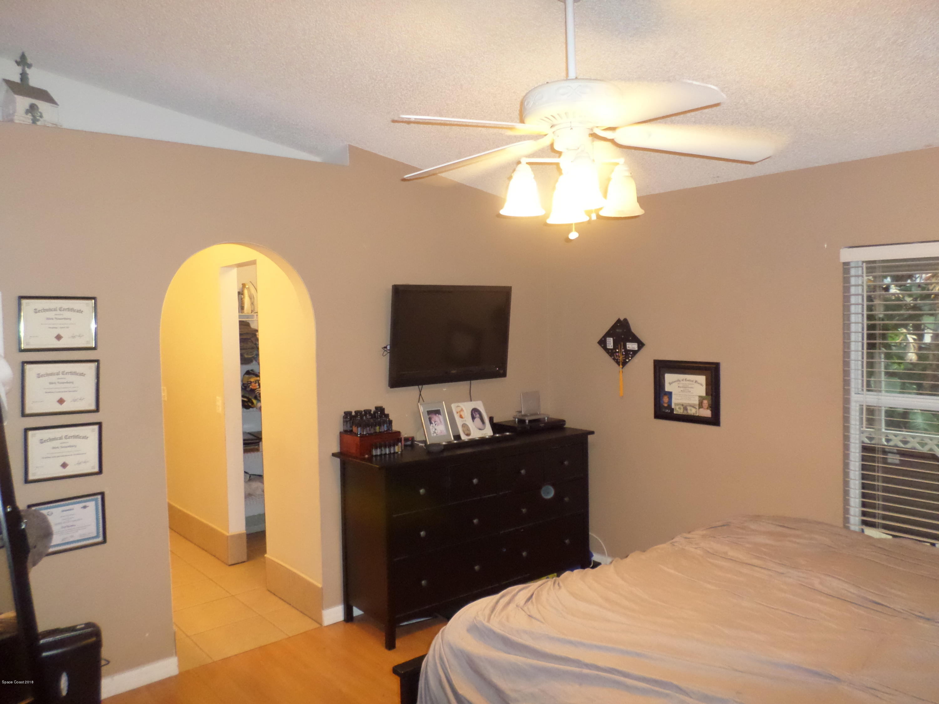 6155 Adina Road Cocoa, FL 32927 - Photo 20 of 25 Master Bed View 3