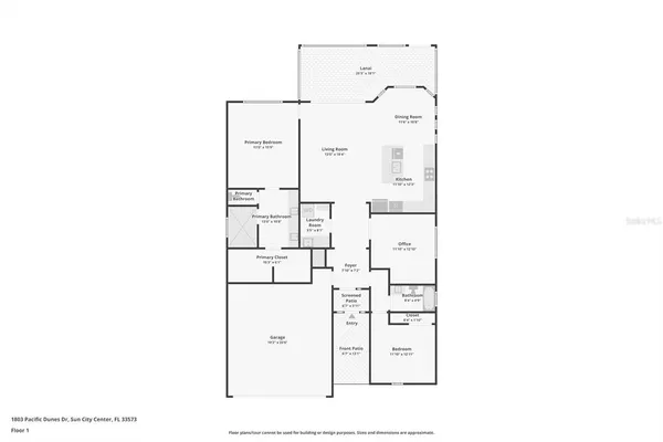 $359,000 | 1803 Pacific Dunes Drive, Sun City Center, FL 33573