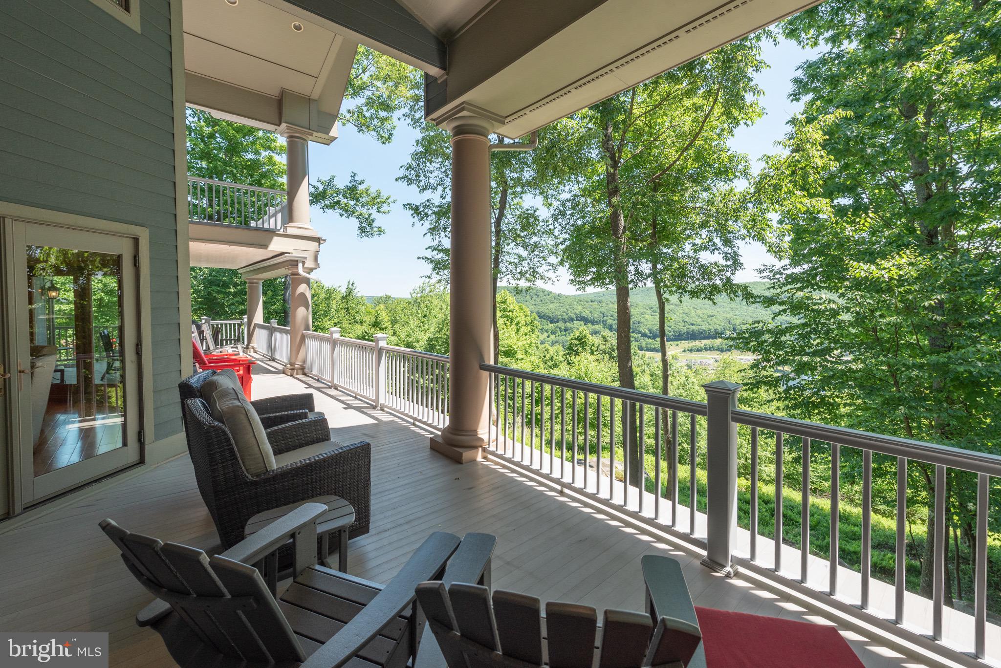 38 Parkside Court North McHenry, MD 21541 - Photo 21 of 60 a view of a two chair in the balcony