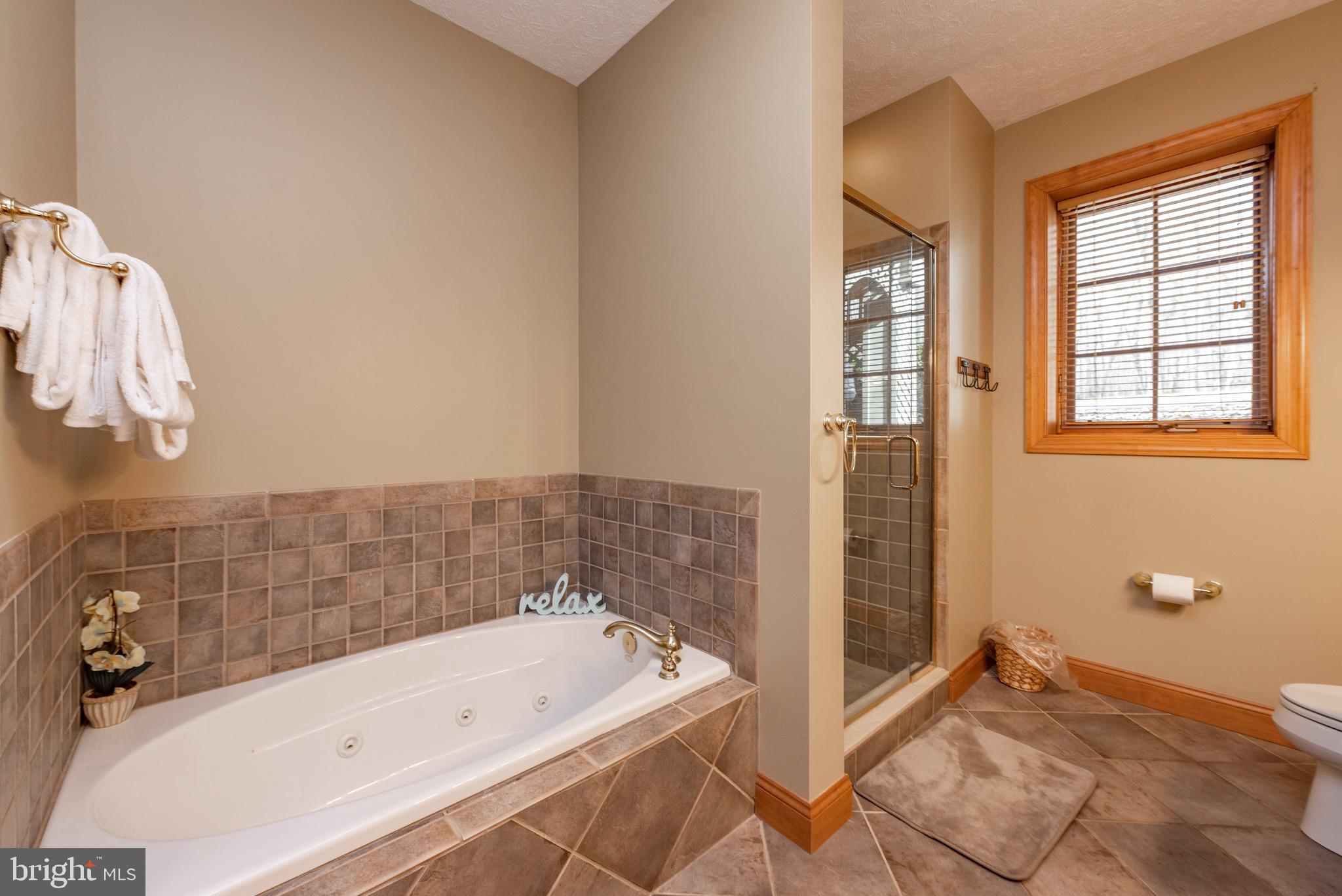 38 Parkside Court North McHenry, MD 21541 - Photo 32 of 60 a bathroom with a tub shower and sink