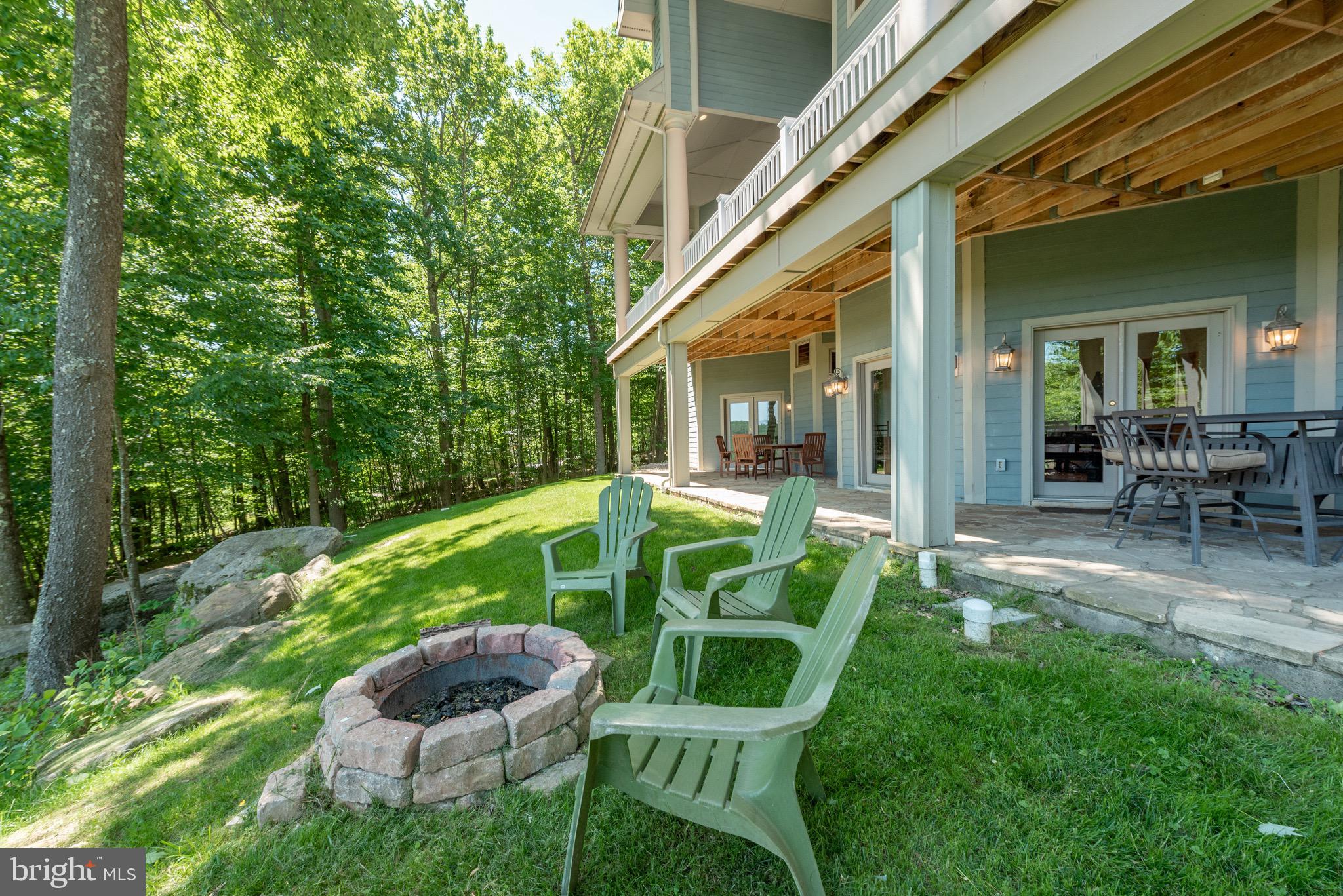 38 Parkside Court North McHenry, MD 21541 - Photo 57 of 60 a garden view with a seating space
