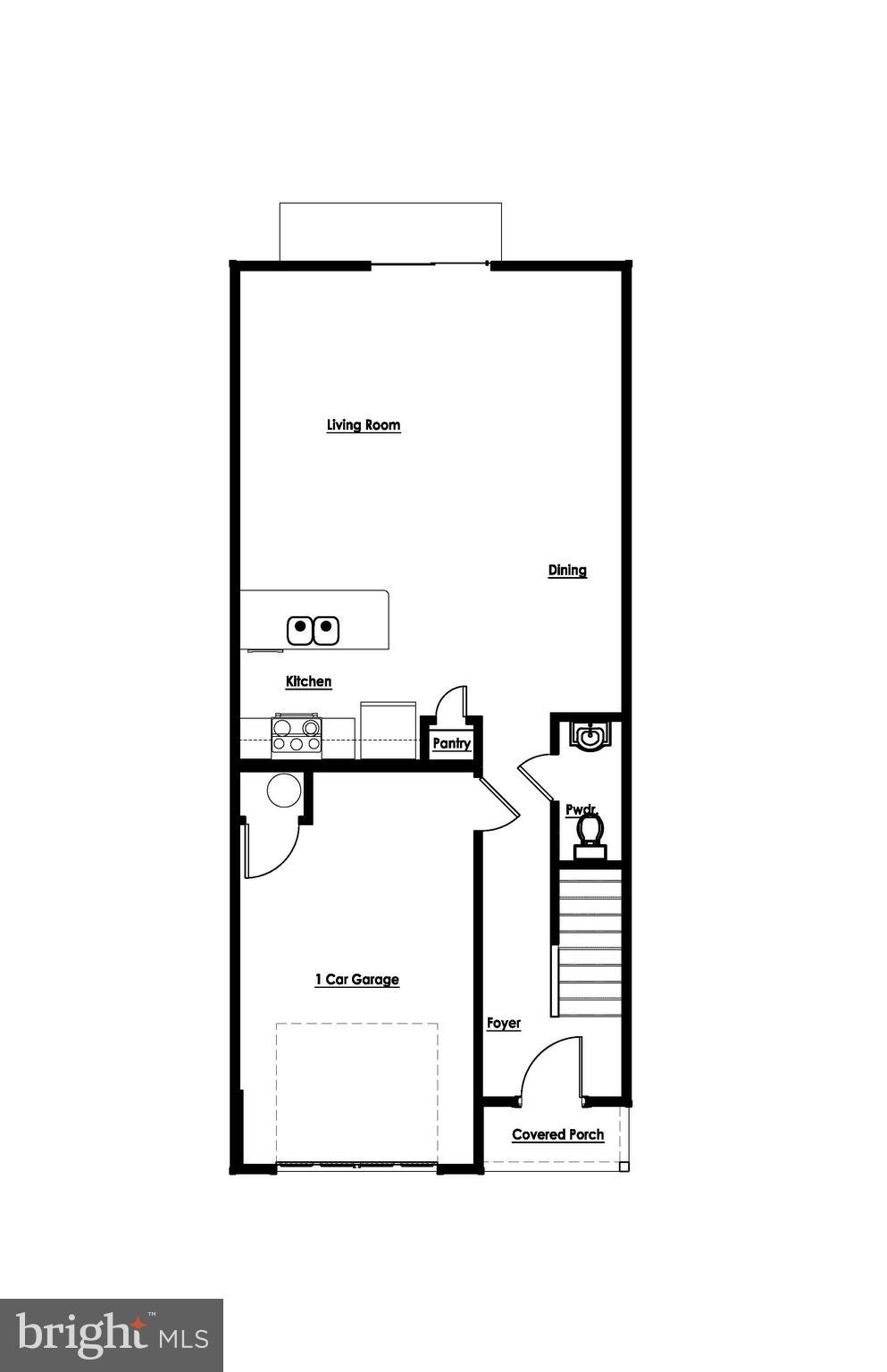 8141 Bartholomew Court Baltimore, MD 21206 - Photo 7 of 18 a picture of a floor plan