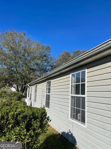 a view of a house with a window