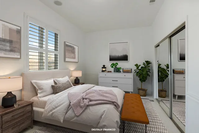 a small space with a window