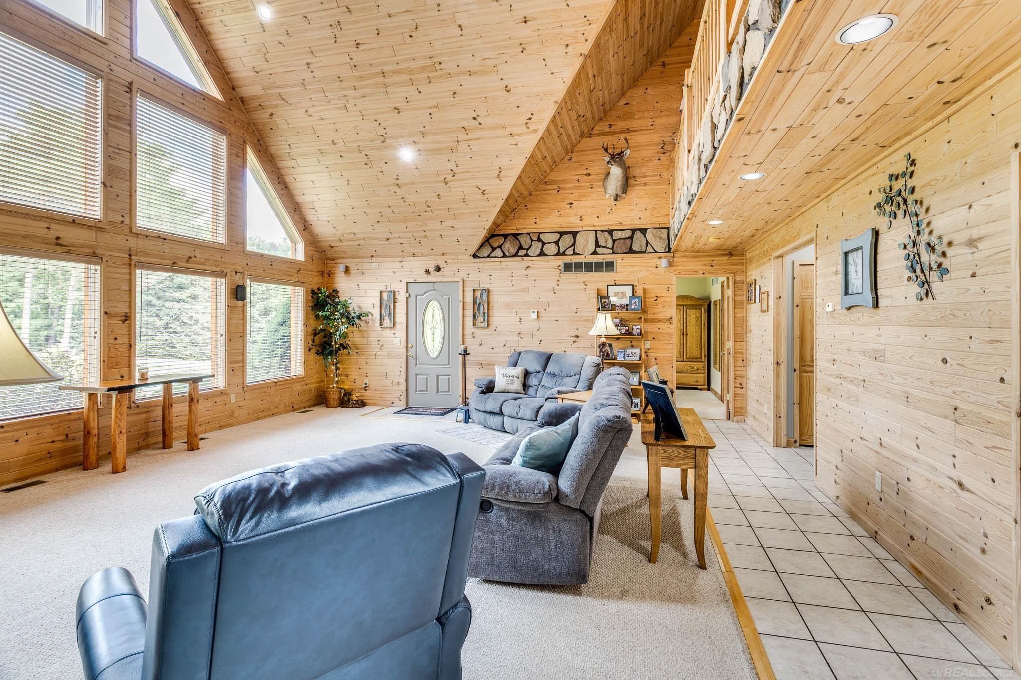 3279 Babcock Road Lexington, MI 48450 - Photo 16 of 67 Soaring Ceilings