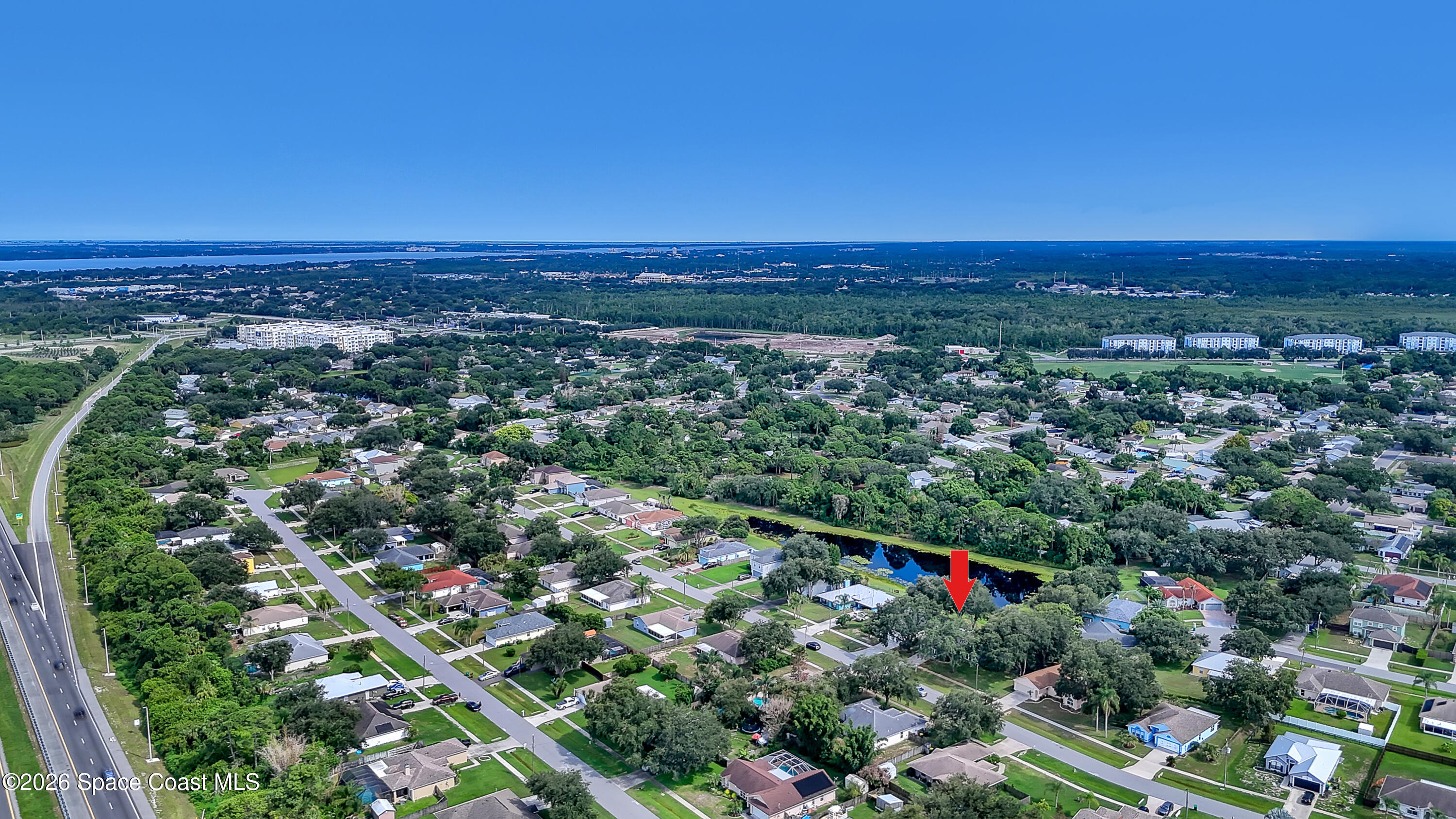 3363 Echo Ridge Place Cocoa, FL 32926 - Photo 39 of 45 aerial view of surrounding