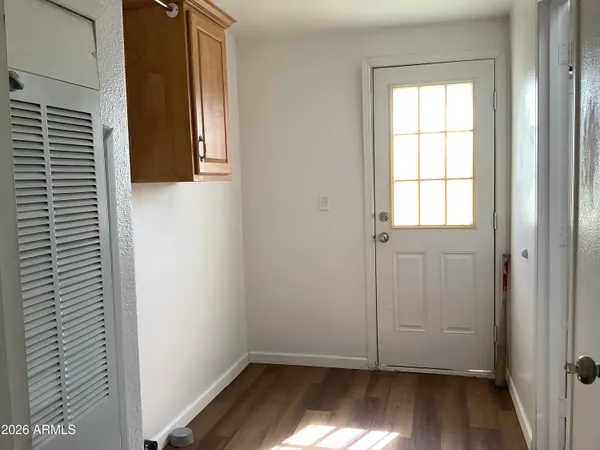 a view of a small space