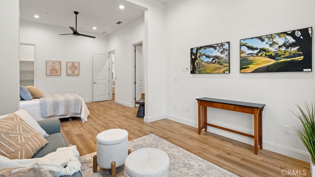 851 Trail View Place Nipomo, CA 93444 - Photo 25 of 47 a spacious bedroom with a bed and furniture
