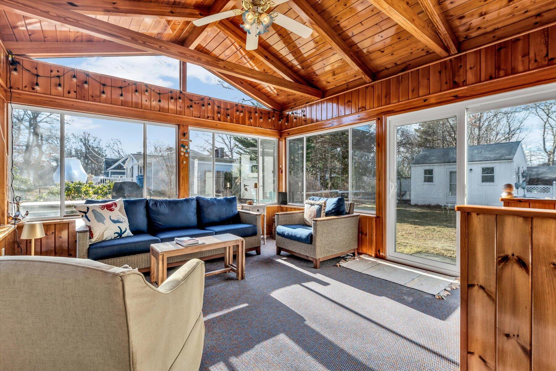 19 Pine Rock Road East Falmouth, MA 02536 - Photo 11 of 52 a outdoor living space with furniture