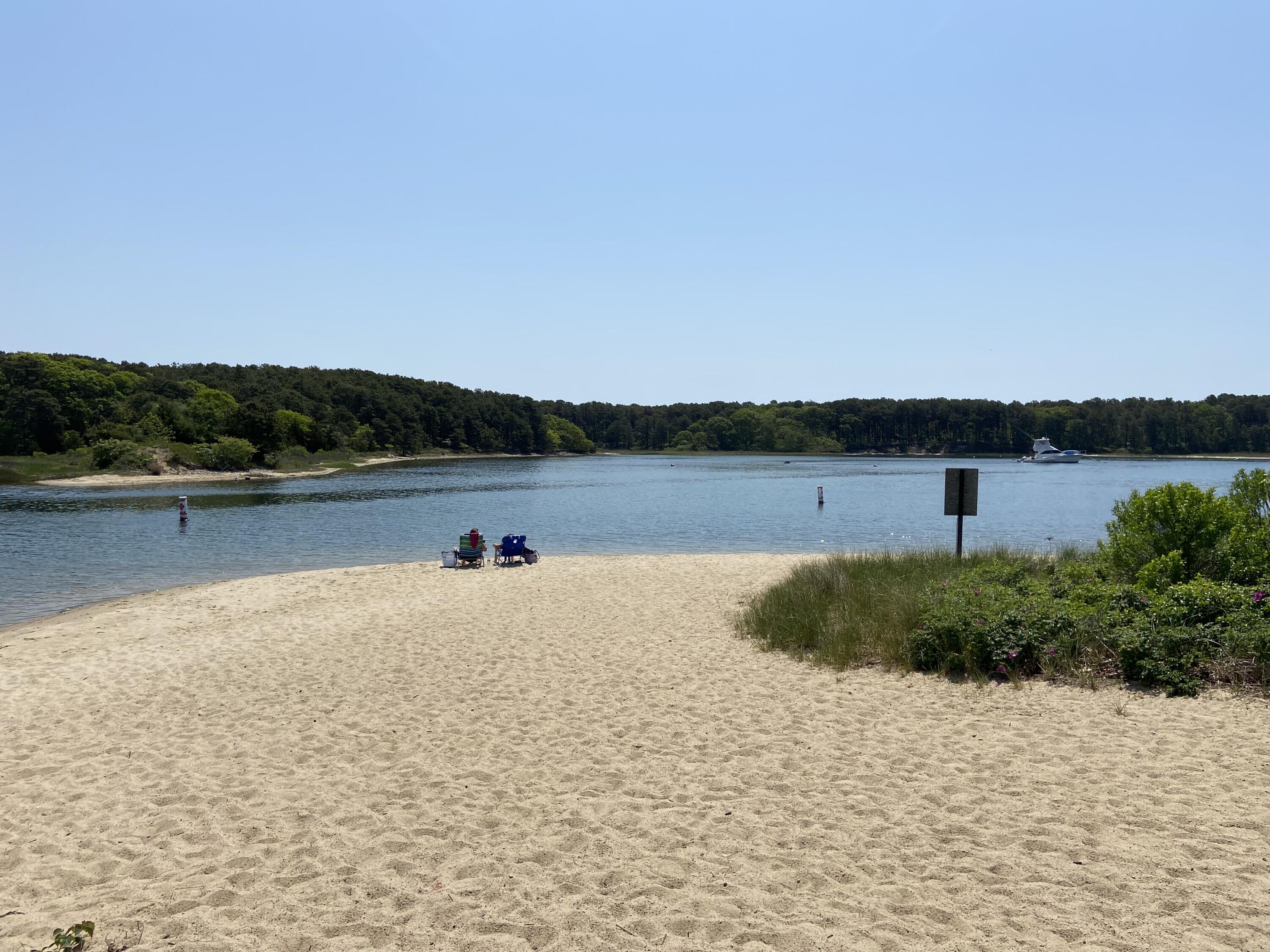 19 Pine Rock Road East Falmouth, MA 02536 - Photo 6 of 52 a view of a lake with houses in background