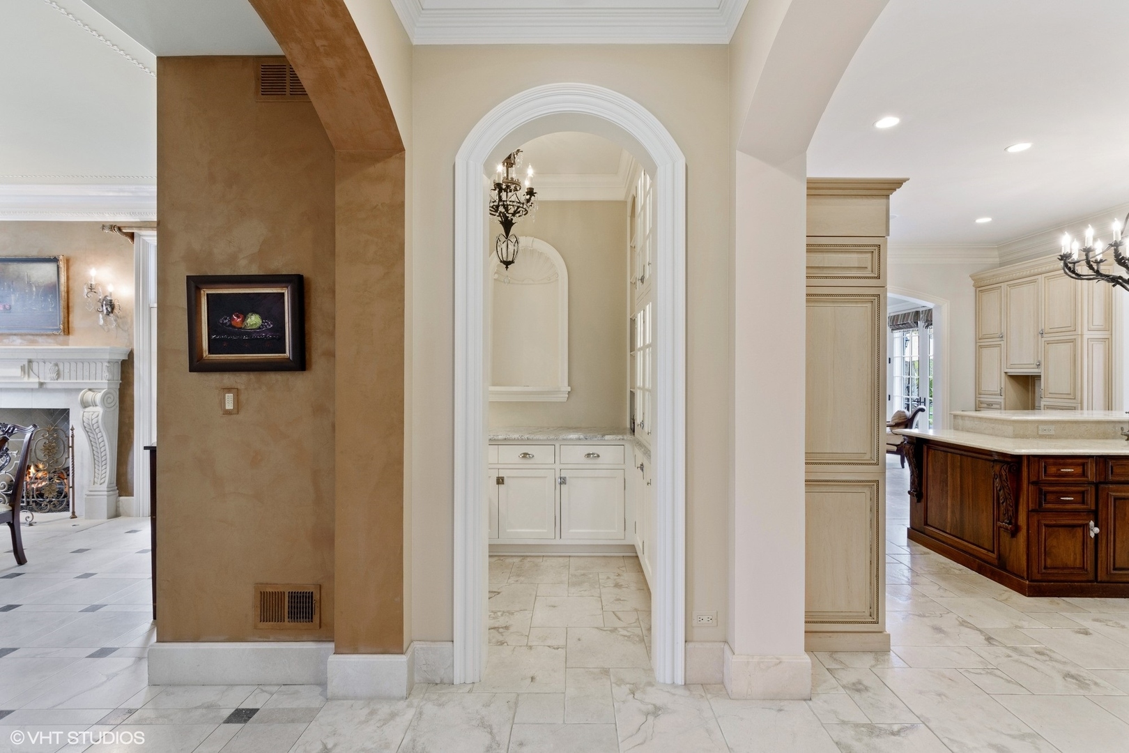 1451 North Green Bay Road Lake Forest, IL 60045 - Photo 15 of 55 a view of a hallway with closet and bathroom