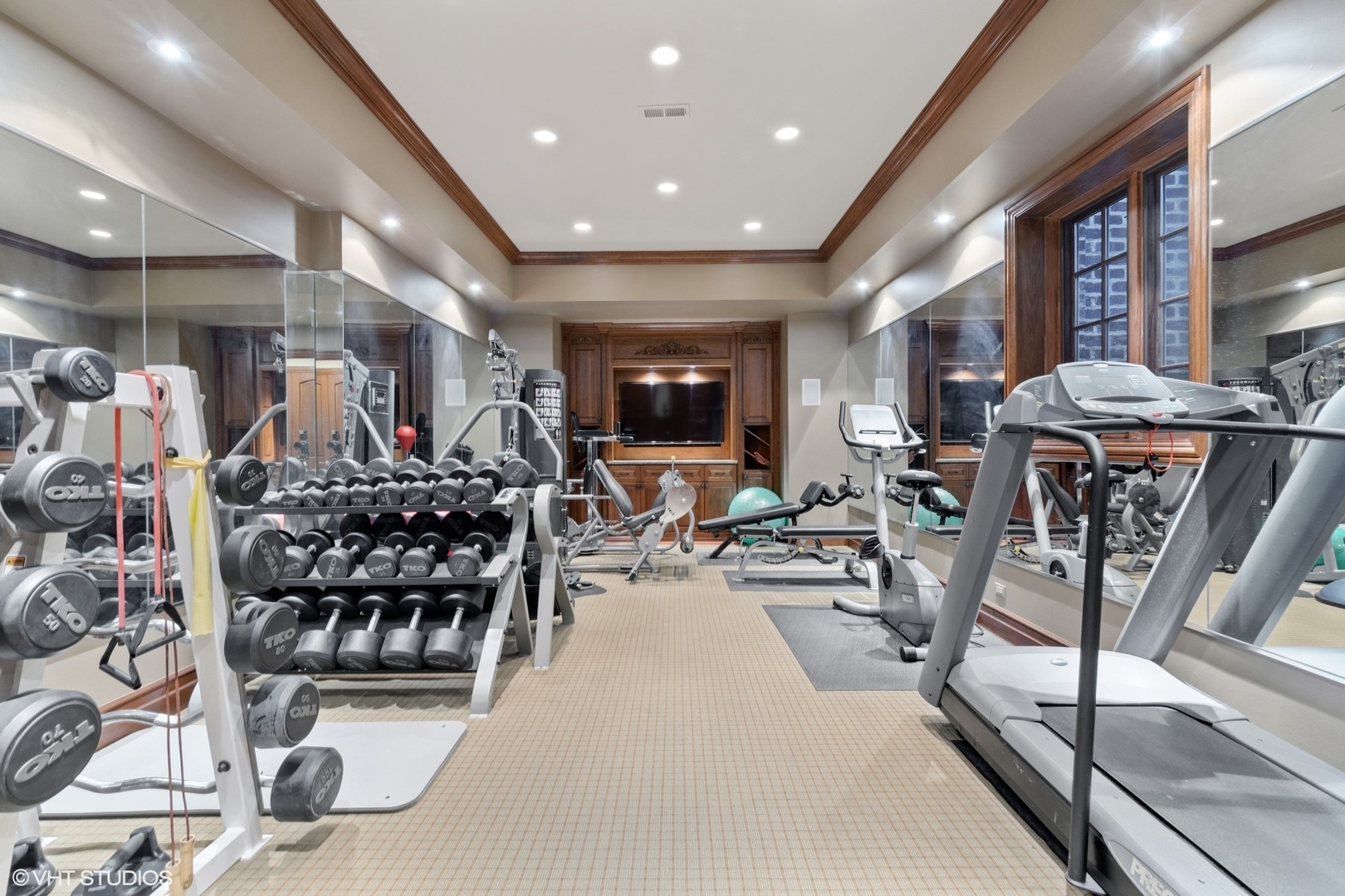 1451 North Green Bay Road Lake Forest, IL 60045 - Photo 43 of 55 a view of a room with gym equipment
