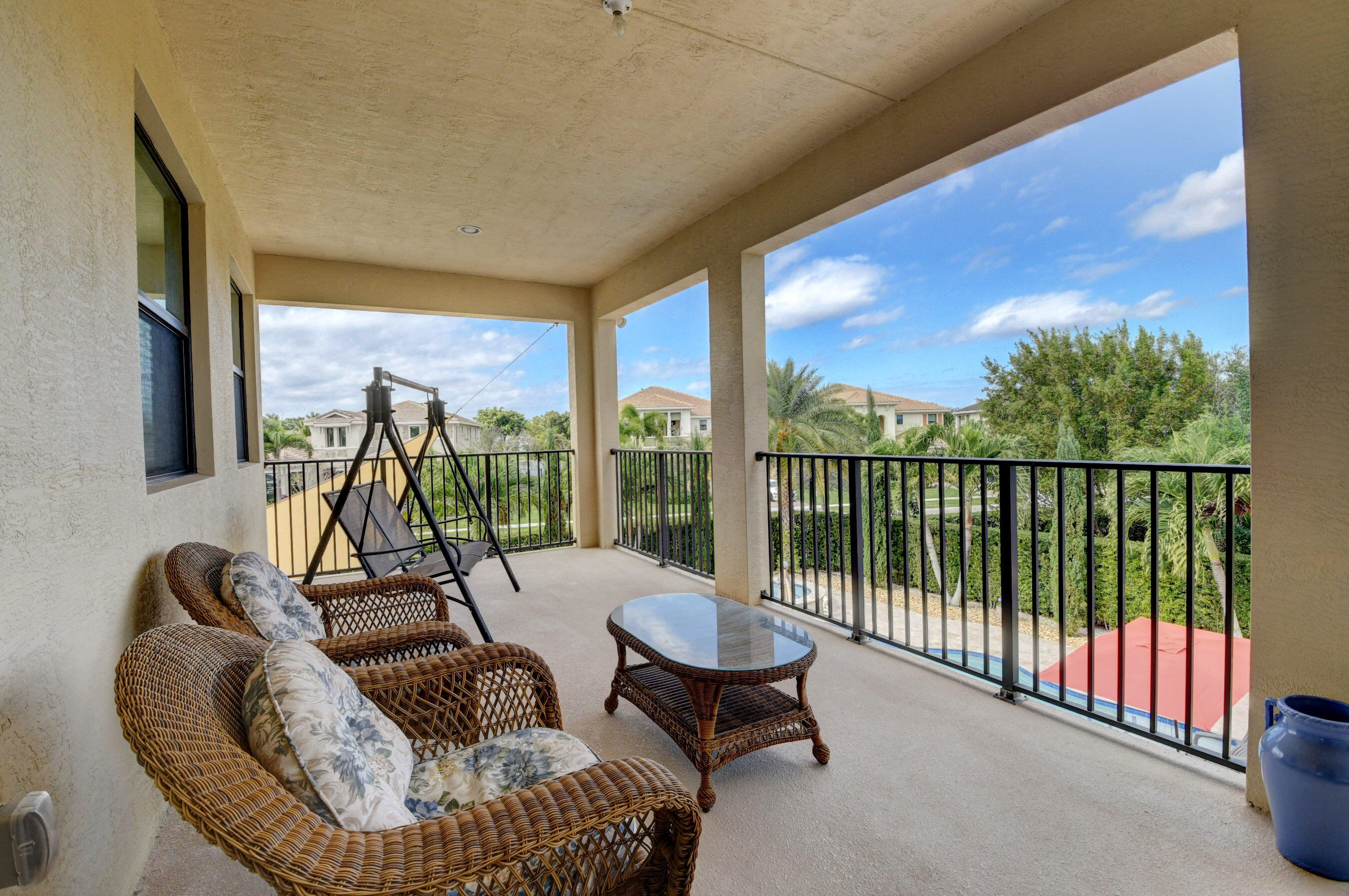 12178 Boca Reserve Lane Boca Raton, FL 33428 - Photo 20 of 34 Master Bedroom Covered Balcony