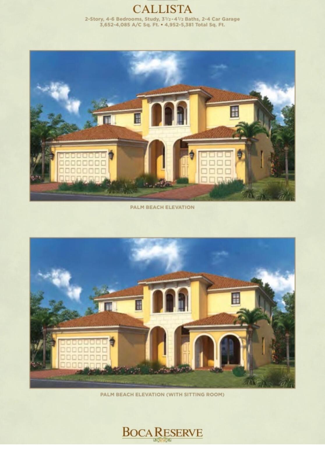 12178 Boca Reserve Lane Boca Raton, FL 33428 - Photo 33 of 34 Floor Plans