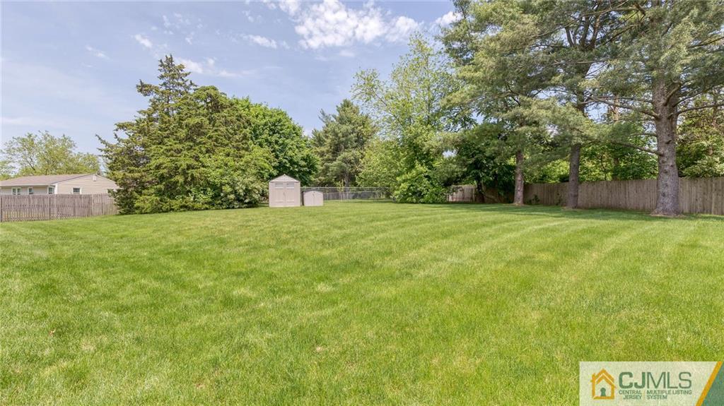 23 Johnson Road Somerset, NJ 08873 - Photo 8 of 12 a view of a yard with a tree