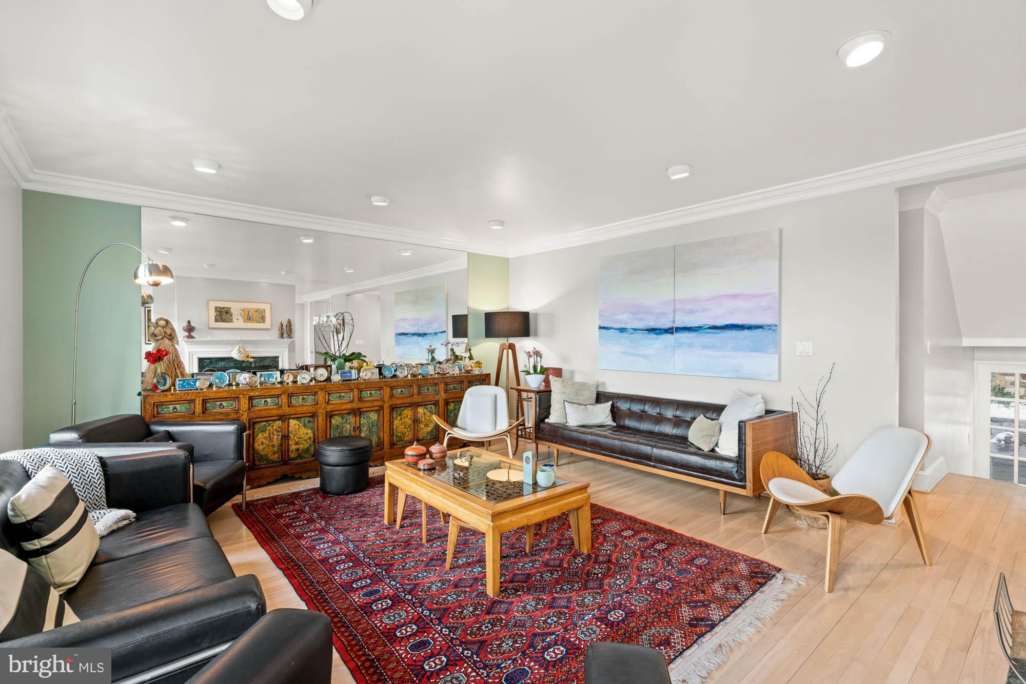 3507 R Street Northwest Washington, DC 20007 - Photo 14 of 71 Family room with recessed lighting