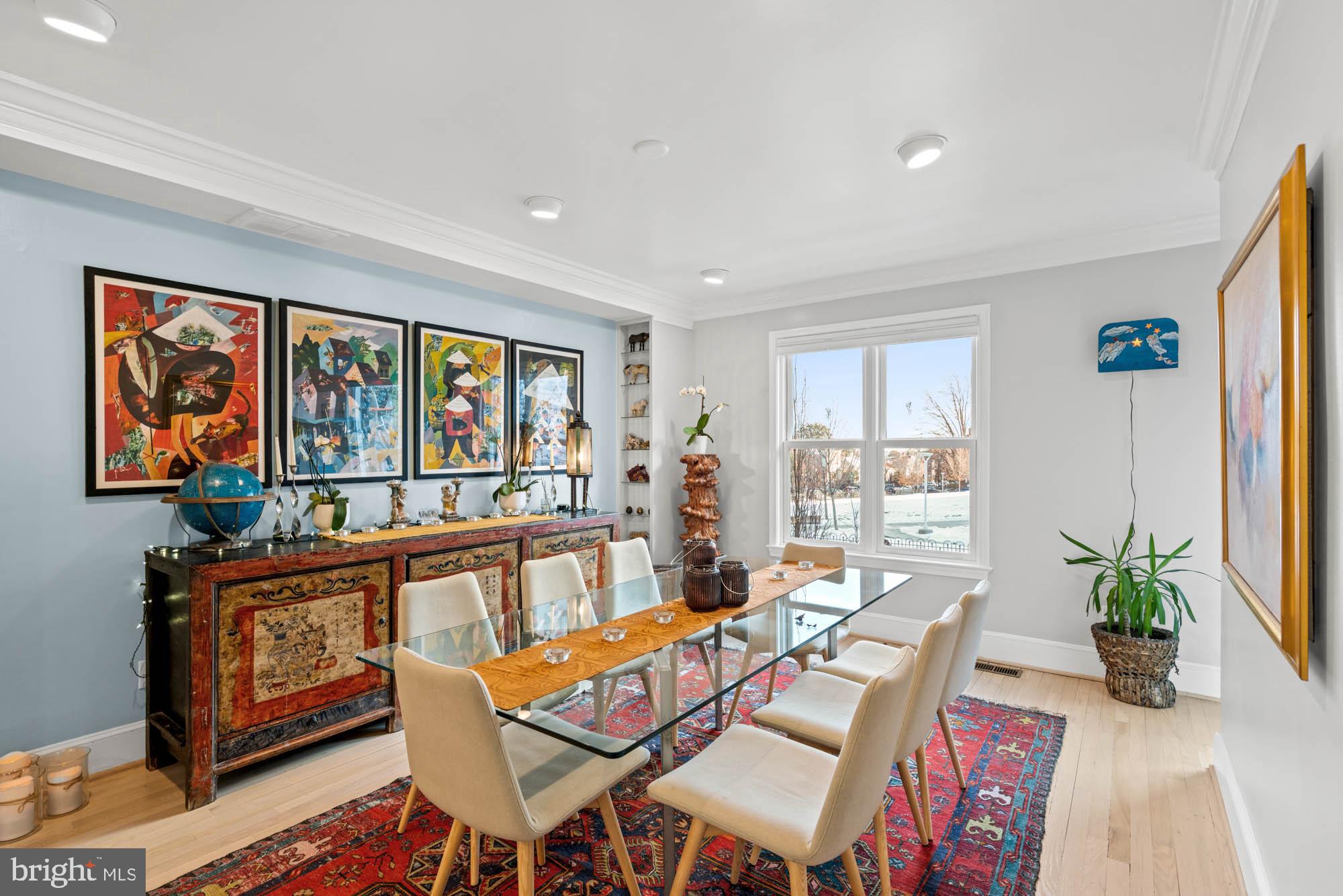 3507 R Street Northwest Washington, DC 20007 - Photo 17 of 71 Dining room with a view