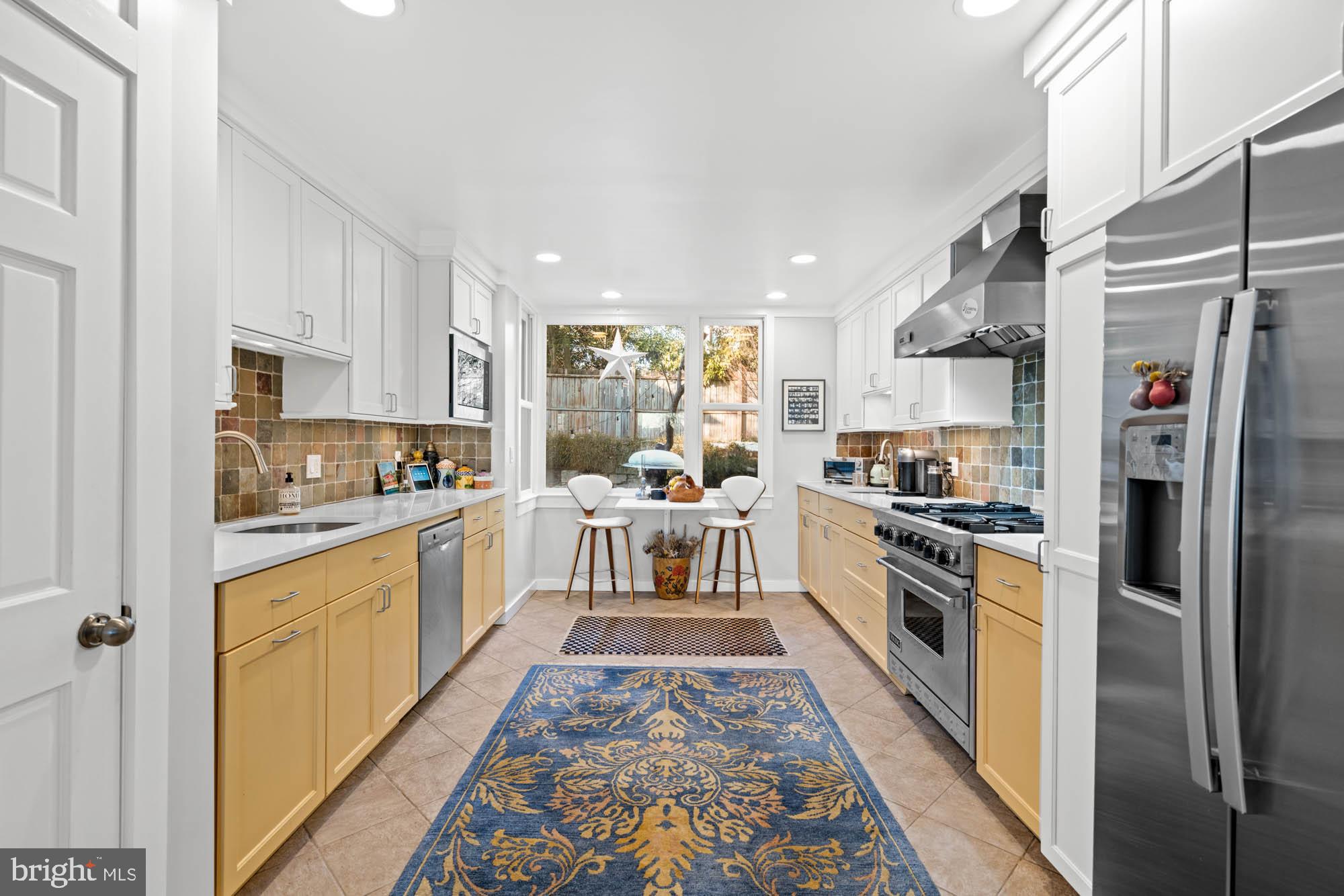 3507 R Street Northwest Washington, DC 20007 - Photo 22 of 71 Chef's kitchen w/quartzite countertops