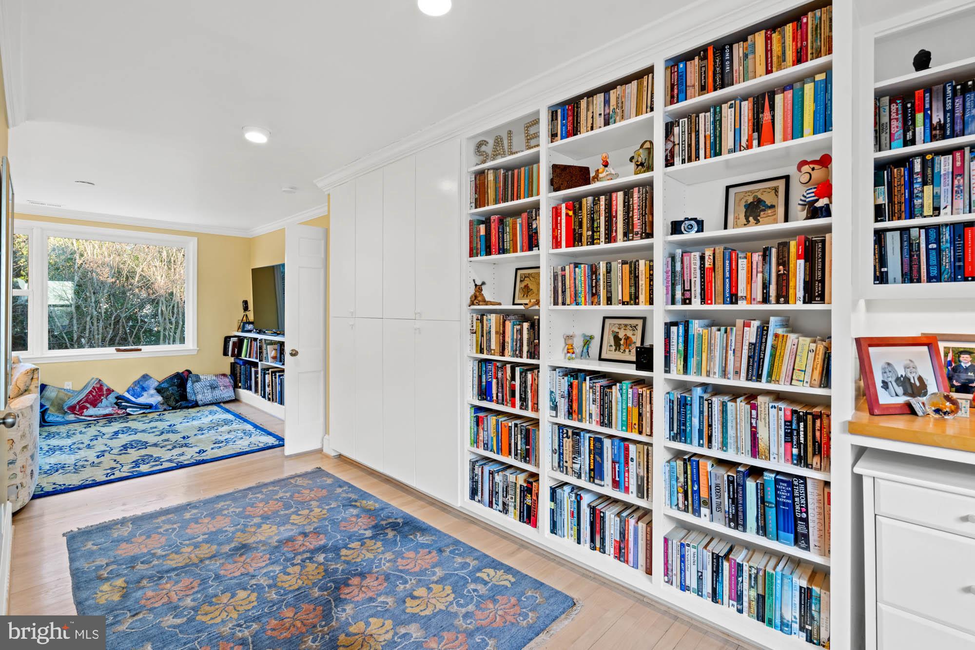 3507 R Street Northwest Washington, DC 20007 - Photo 41 of 71 Built in bookshelves