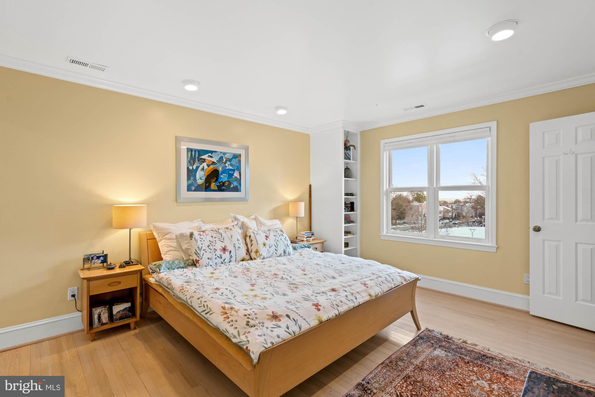 3507 R Street Northwest Washington, DC 20007 - Photo 48 of 71 Primary bedroom with spectacular views