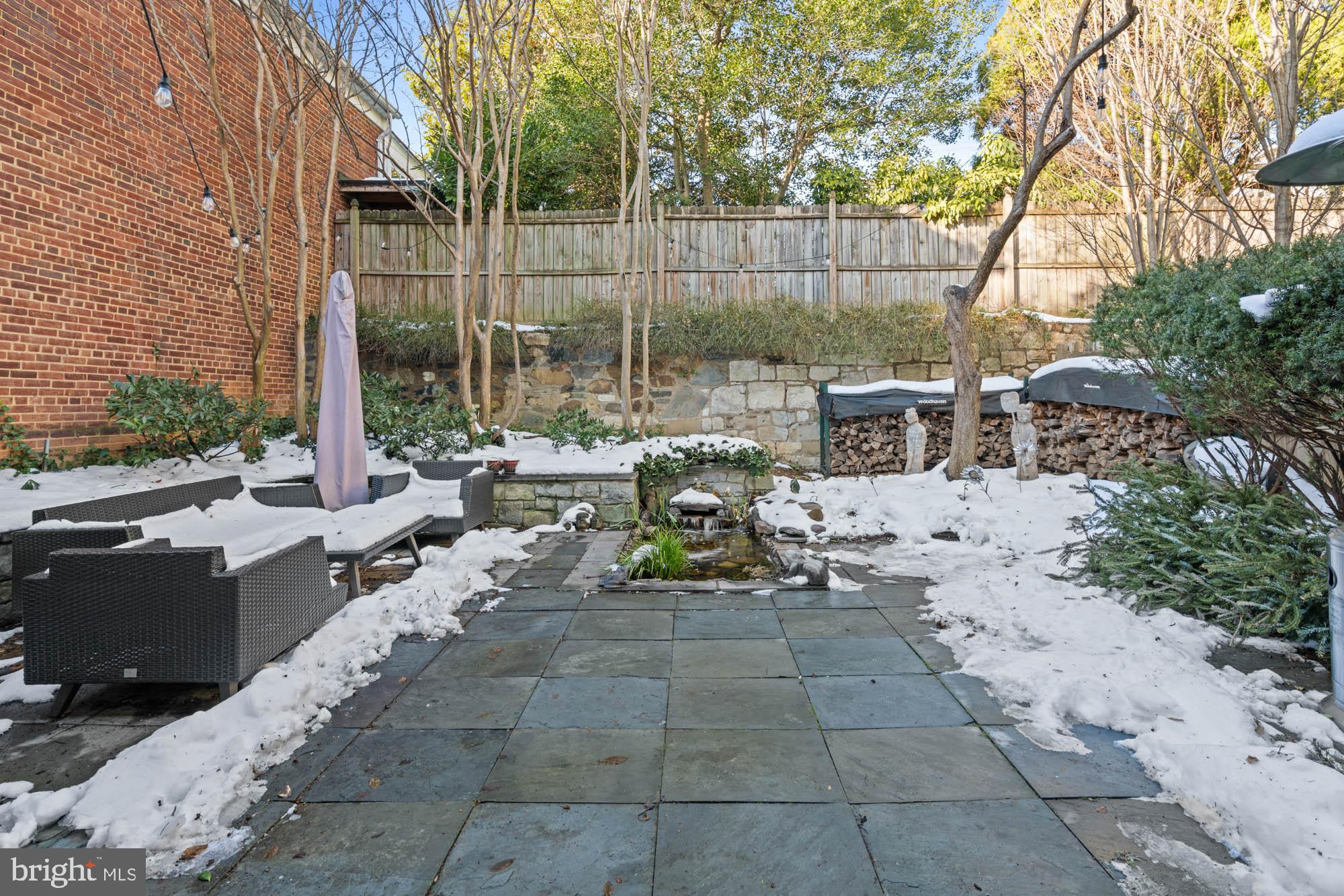 3507 R Street Northwest Washington, DC 20007 - Photo 62 of 71 Flagstone patio