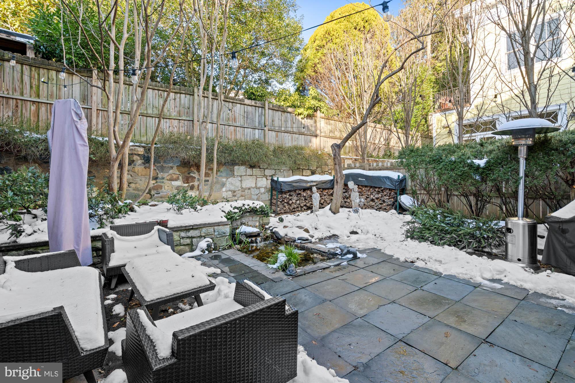 3507 R Street Northwest Washington, DC 20007 - Photo 63 of 71 Flagstone patio