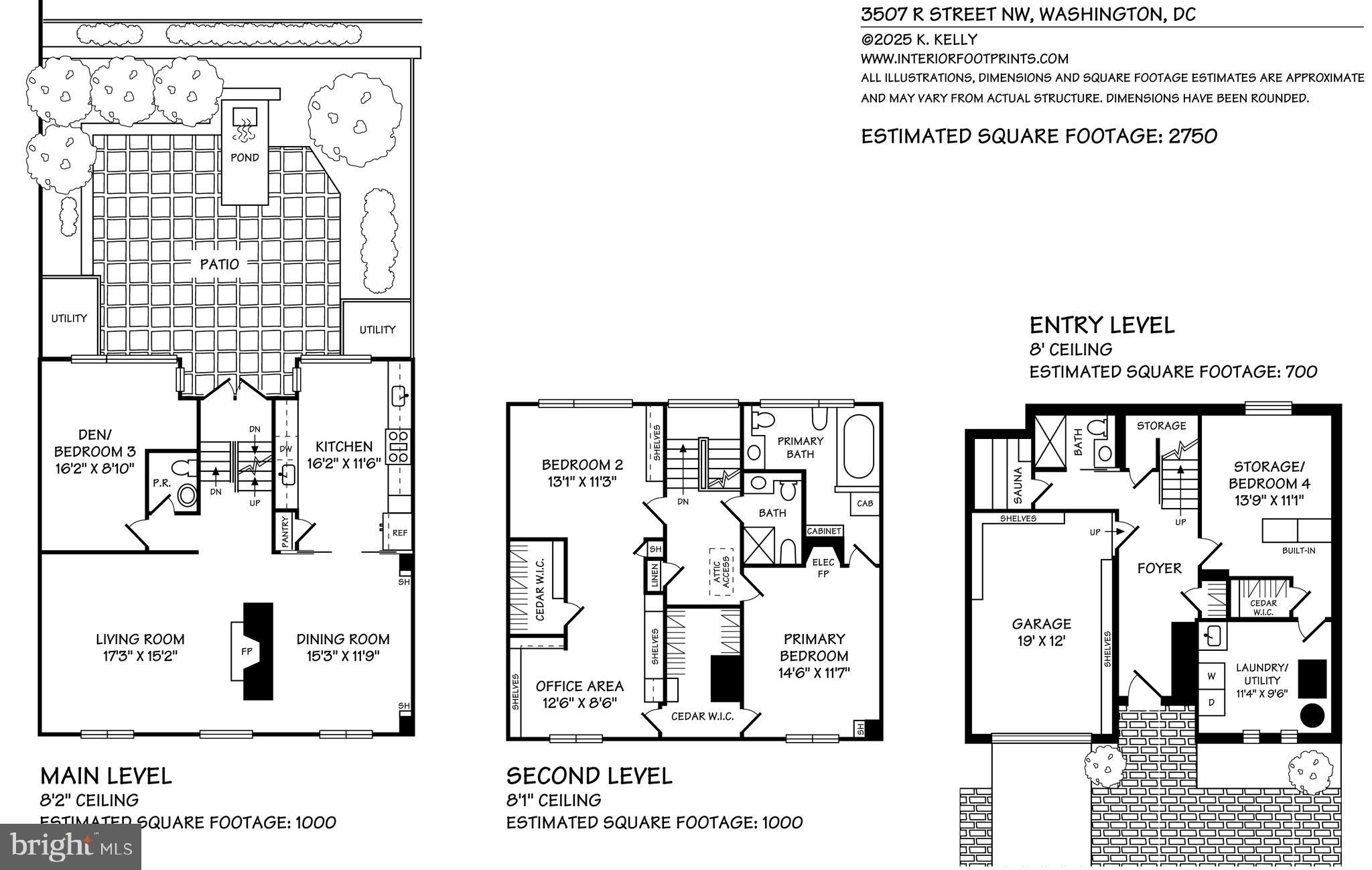 3507 R Street Northwest Washington, DC 20007 - Photo 71 of 71 Floorplans