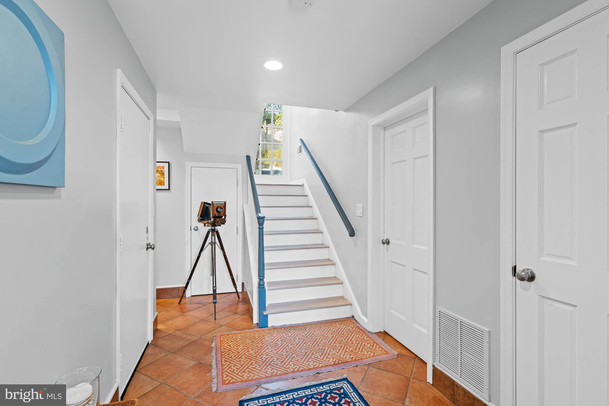 3507 R Street Northwest Washington, DC 20007 - Photo 9 of 71 Stairs to the main level
